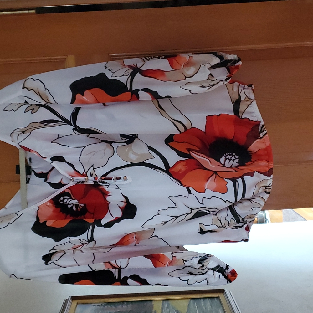 Black White blouse